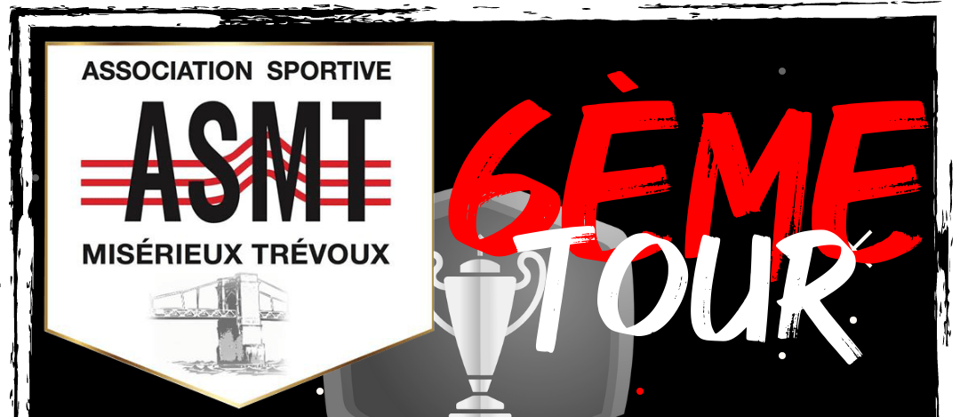 Affiche du 6ème tour de la coupe Gambardella (U18)