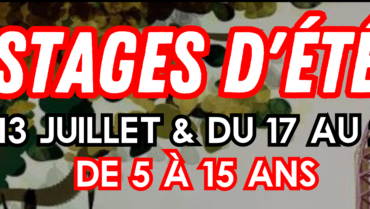 Stages d’été 2023