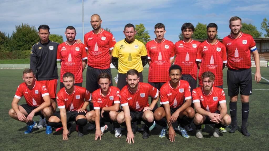 Photo officielle de l'équipe seniors C de l'AS Misérieux Trévoux pour la saison 2025/2026