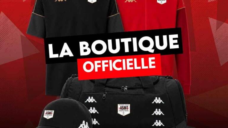 La boutique officielle de l’AS Misérieux Trévoux est ouverte !