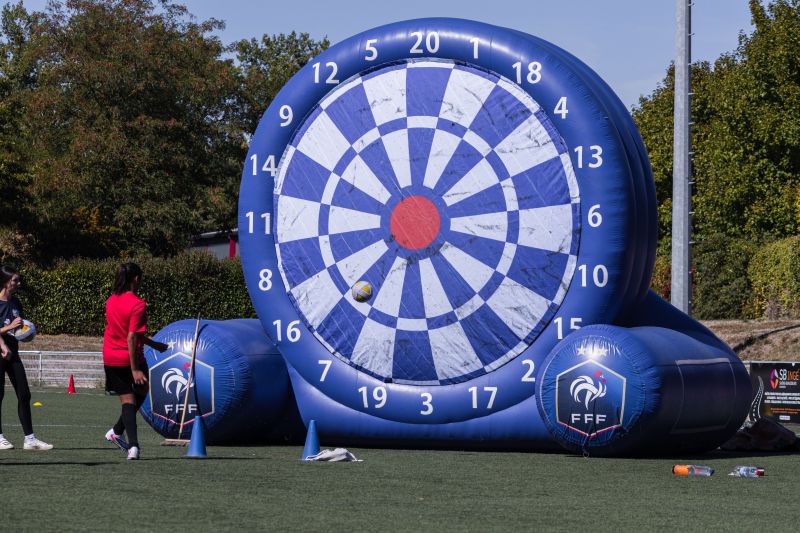 Animations football de la FFF au Stade de Fétan à Trévoux