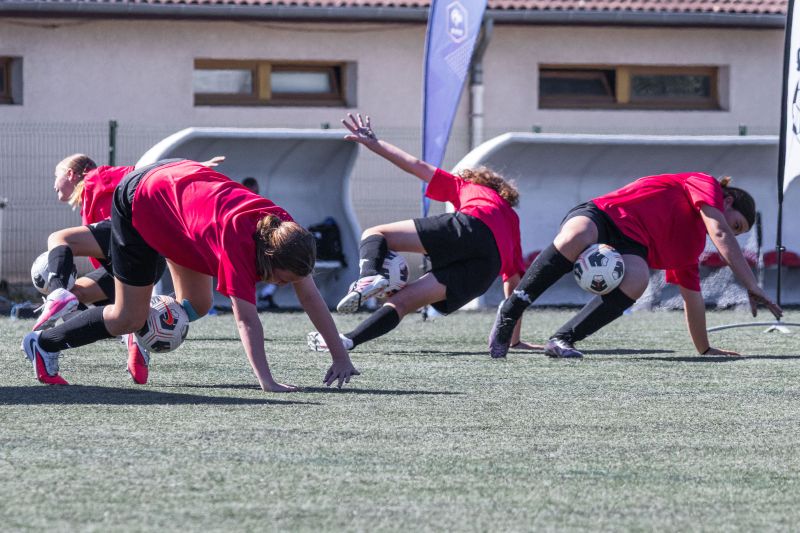 Animations football de la FFF au Stade de Fétan à Trévoux
