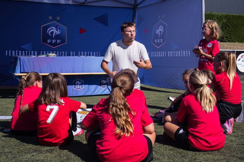 Animations football de la FFF au Stade de Fétan à Trévoux