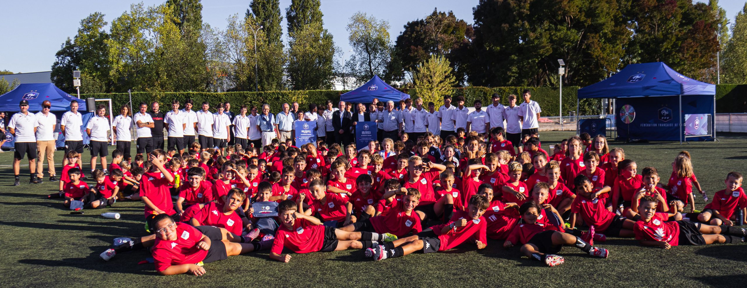 Village d’animations FFF lors de la Rentrée du Foot à Trévoux